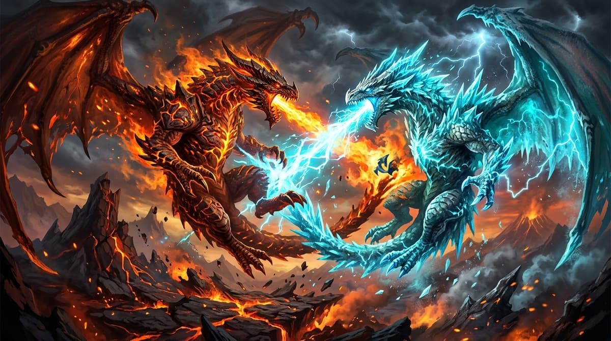 Tapete Dragons Duel
